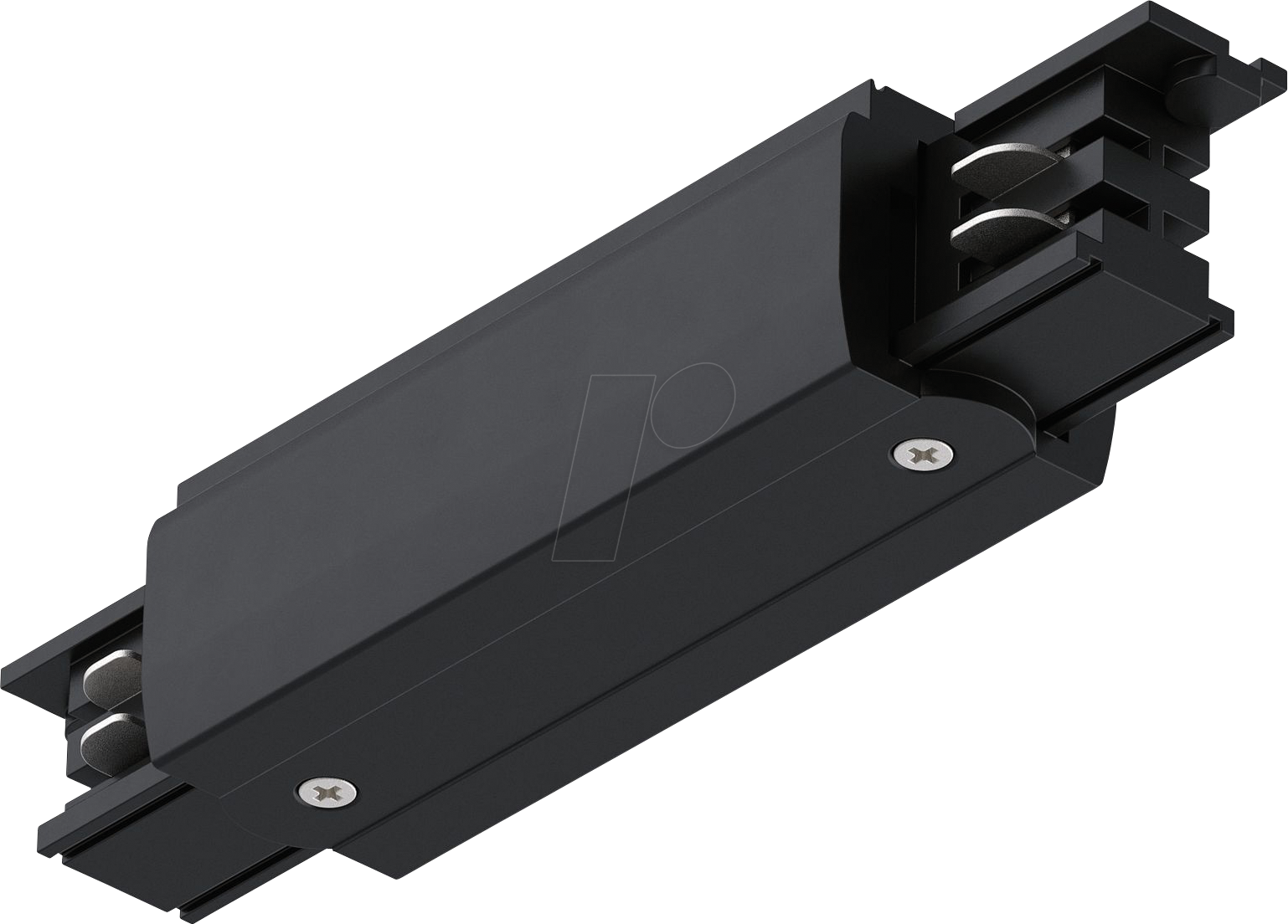 PLM 91366 - ProRail3 Einspeisung Mitte, 167x35mm, max. 3.680 W, schwarz