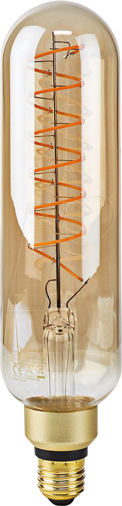 N LBSDE27T65GD - LED-Lampe E27, 8,5 W, 600 lm, 2000 K, Filament