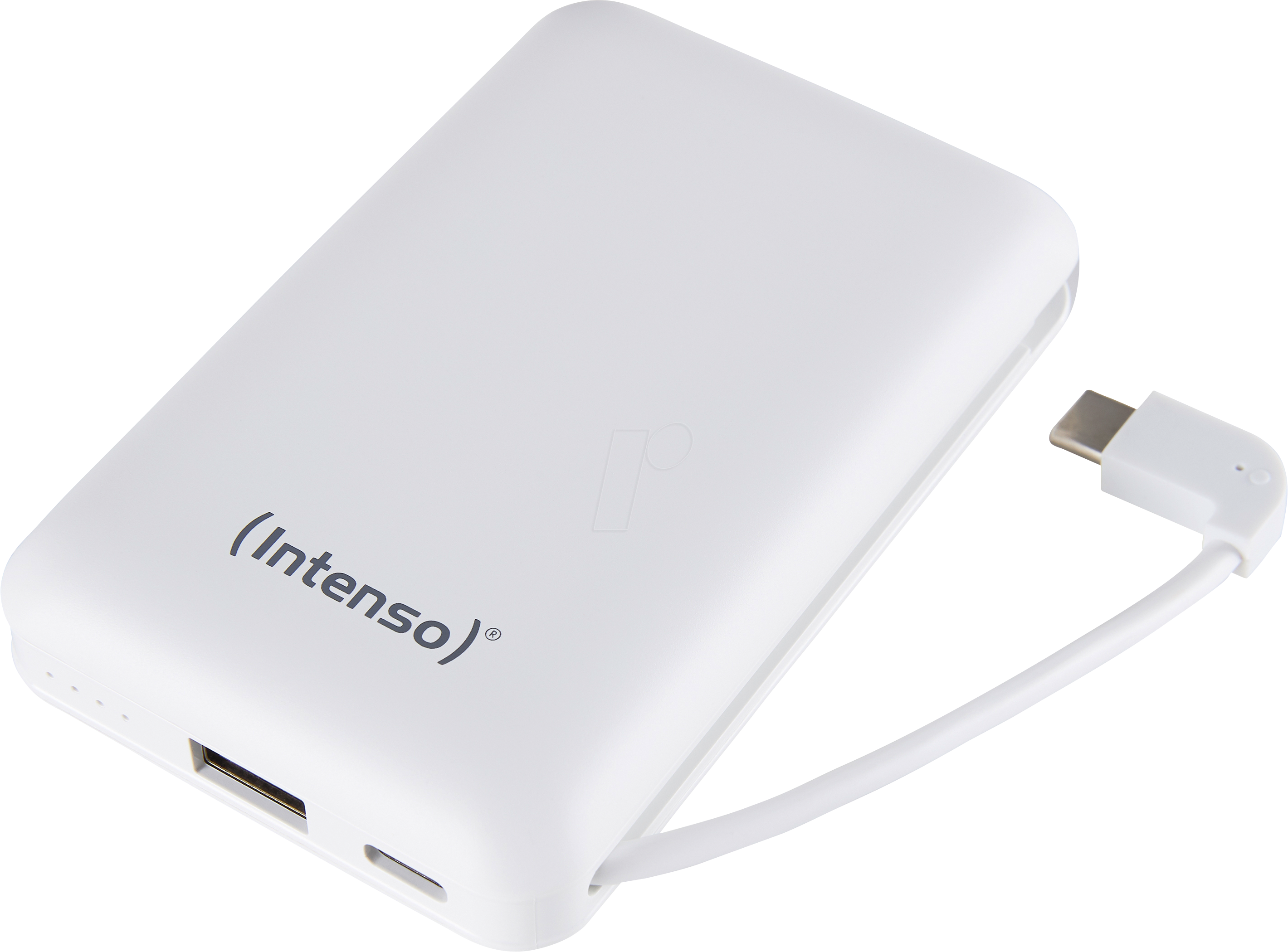 INTENSO 7314532 - Powerbank XC 10000, Li-Po, 10000 mAh, USB-A, USB-C, weiß