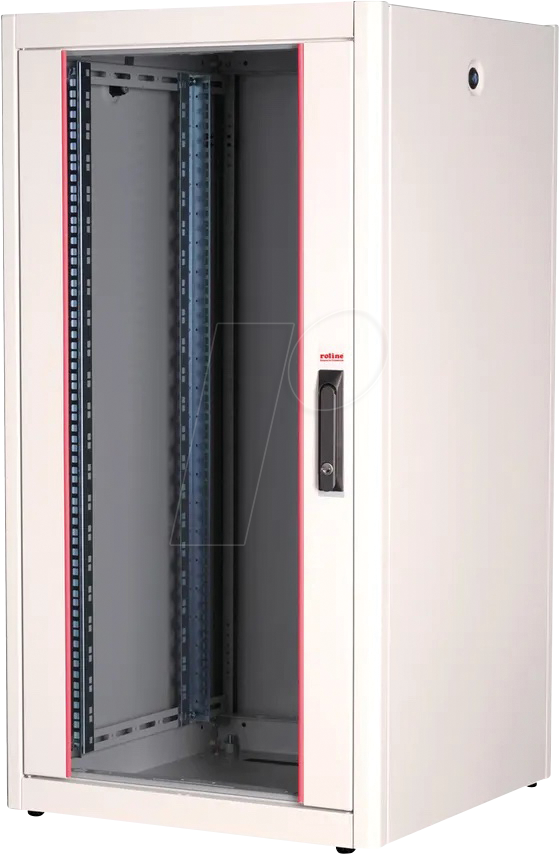 ROLINE 26210031 - 19'' Netzwerkschrank, 22 HE, grau