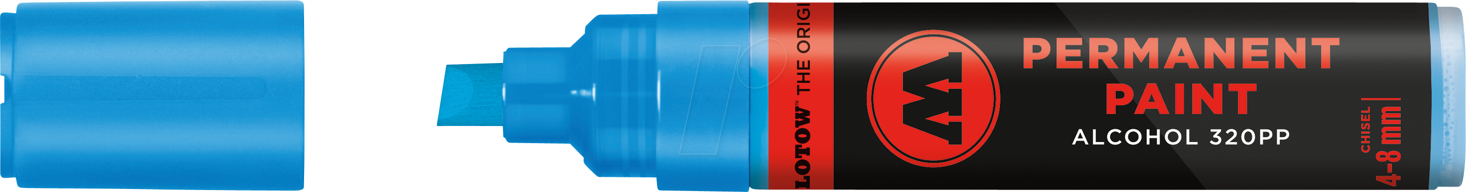 MO230162 - Permanent Marker 320PP, 4-8 mm, hellblau