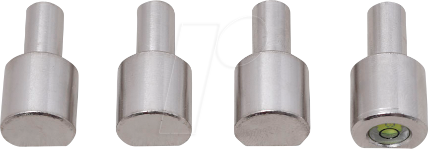 BERN 9 900 S1000 - Spannstifte, Stahl vernickelt, 15x15mm Ø, 4er-Pack