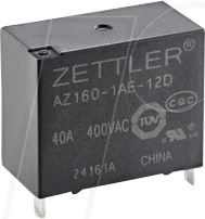 AZ160-1AE-12DE - Hochstrom-Relais, 1xNO, 60 A, 12 V DC, RT III