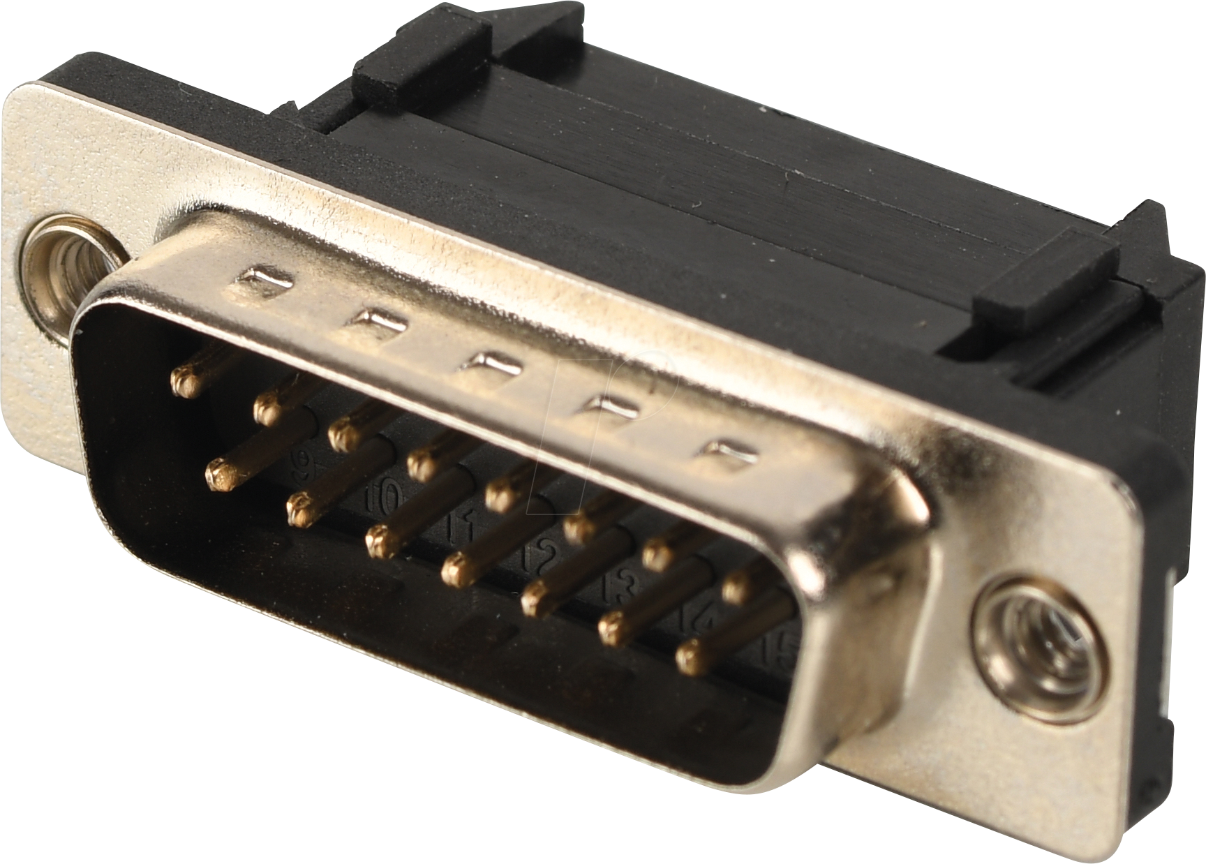 W+P 114-15-1-1-1 - D-SUB Stecker, 15-polig, für IDC-Flachbandkabel