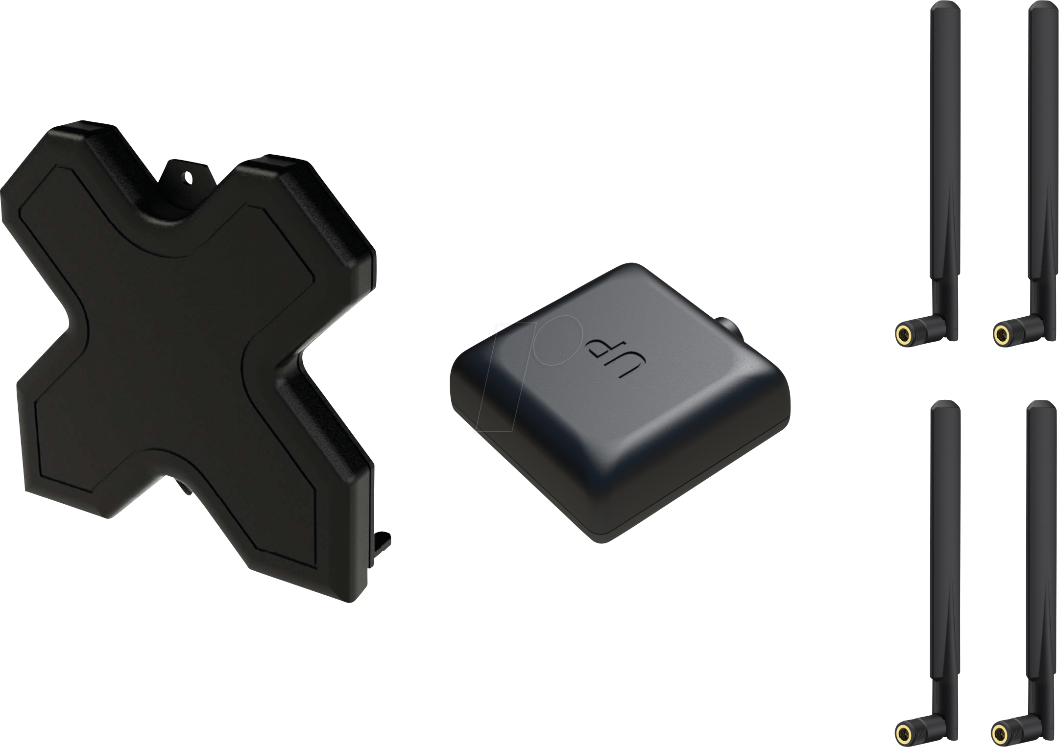 ANTKIT-4M4W1GPOR - Antennenkit für Router, mobil, Mobilfunk, WLAN, GPS