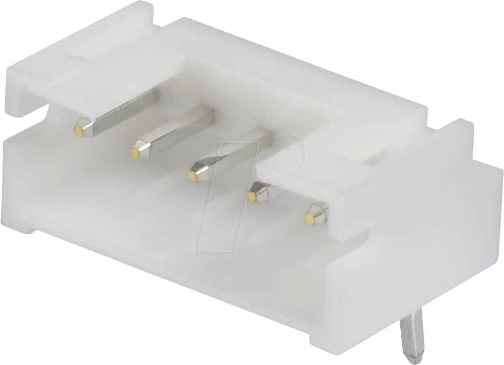 JST PH5P ST90 - JST - Stiftleiste, 90°, 1x5-polig - PH