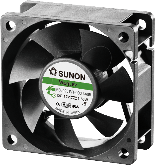 SUN MF60251V1-1 - Lüfter 60 x 60 x 25 mm / 12 V / 0,087 A