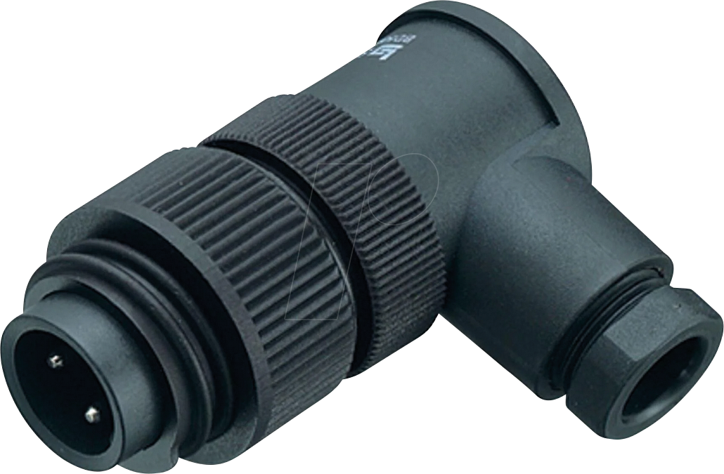 B 99 4221 70 04 - Winkelstecker RD24, Serie 693, 3 + PE, IP67, UL, ESTI+, VDE, PG