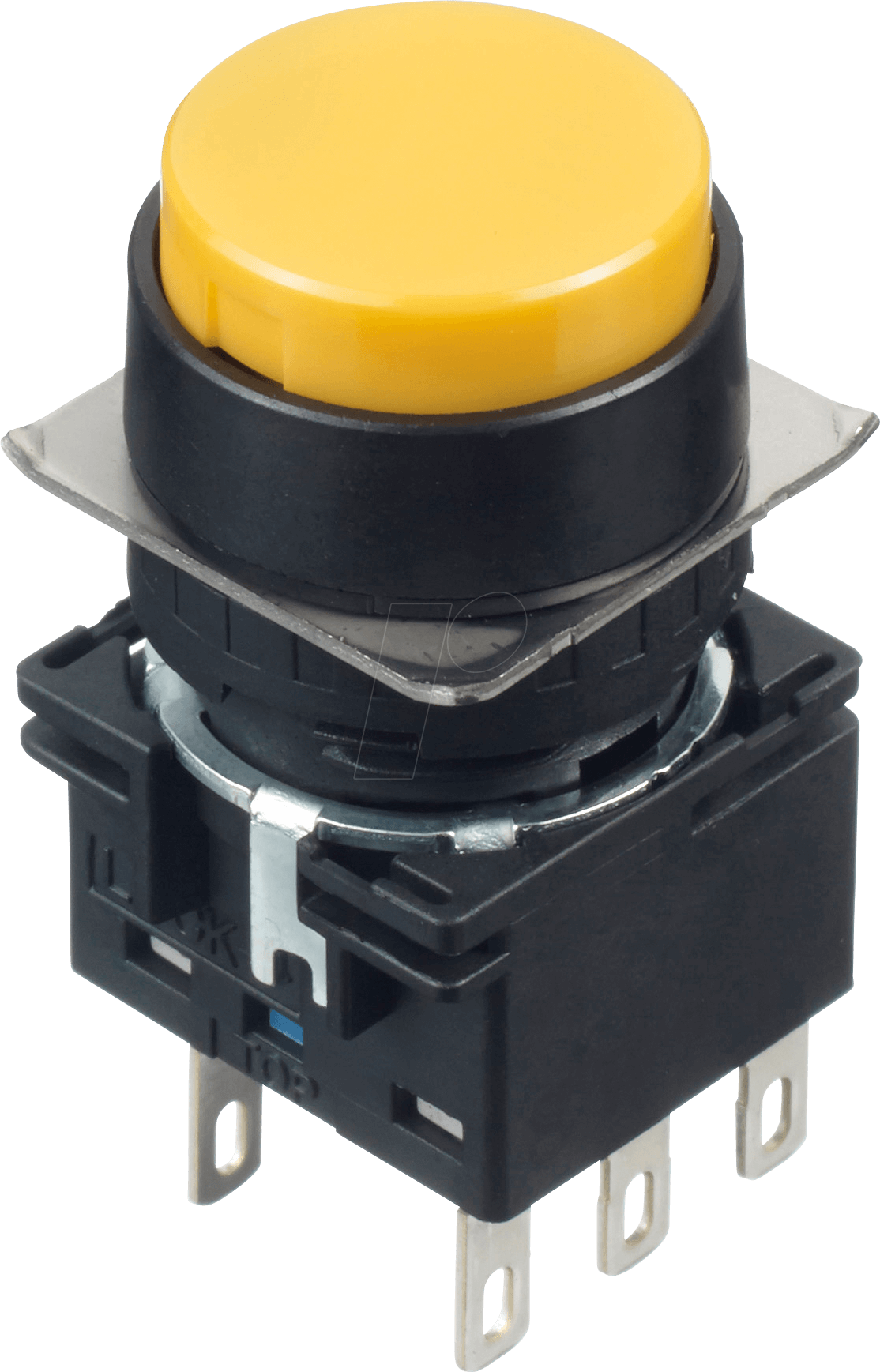 ID LB1BM1T6Y - Drucktaster LB, 22 mm, 2 CO, gelb