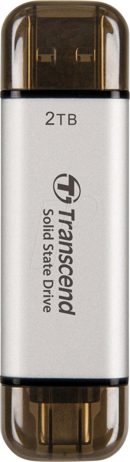 TS2TESD310S - Transcend Portable SSD silber 2TB