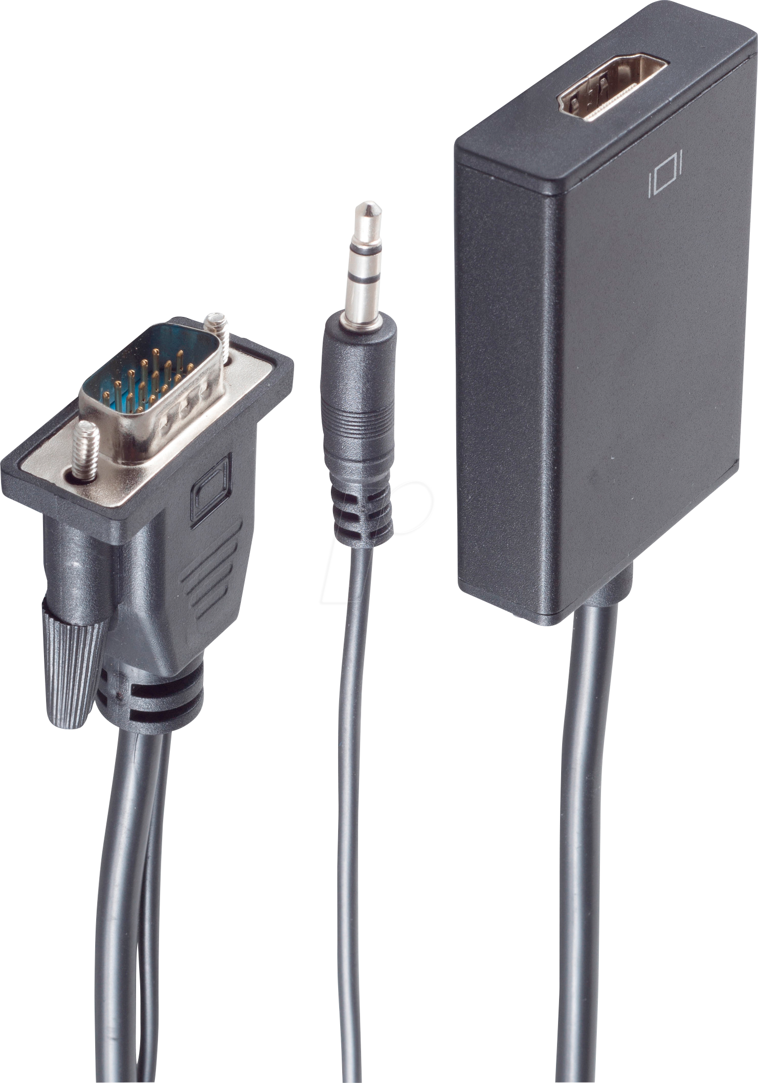 SHVP BS10-01006 - VGA Adapter, VGA Stecker auf HDMI Buchse