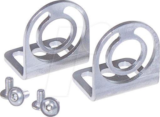 L2W 210200-25 - Leuchtenhalter für TUBELED 25, Montagewinkel 180°