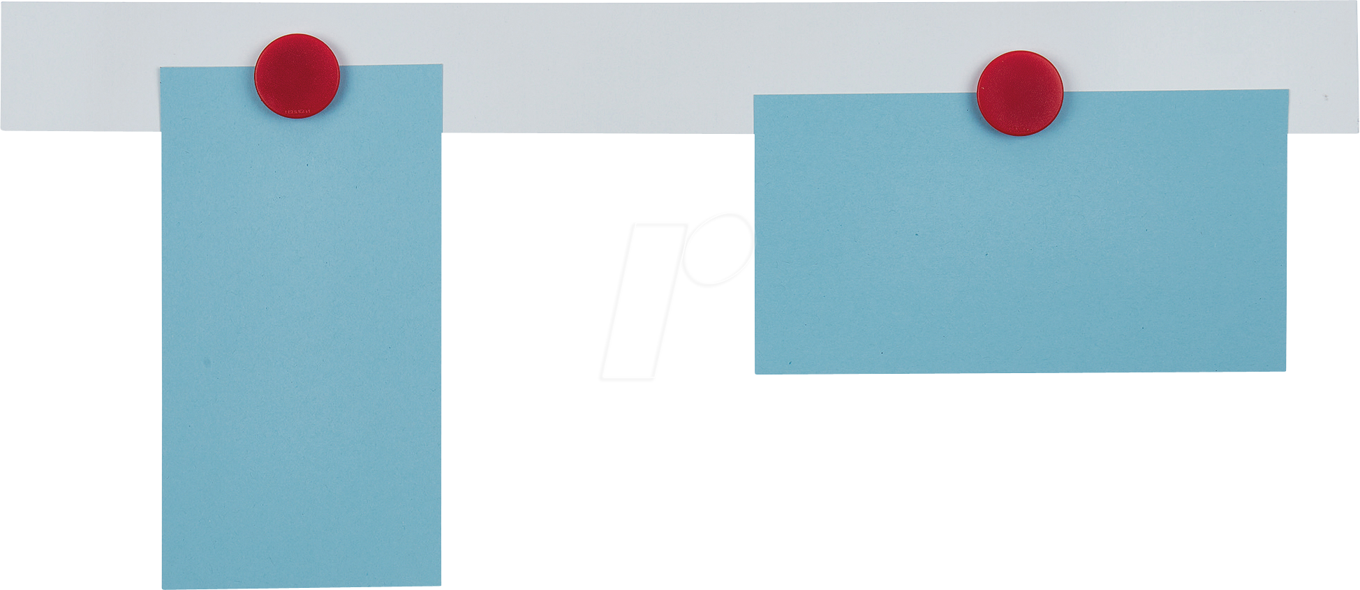 FRANKEN ST1350 - Magnethaftleiste, 50 cm x 5 cm, weiß, 10 Stück