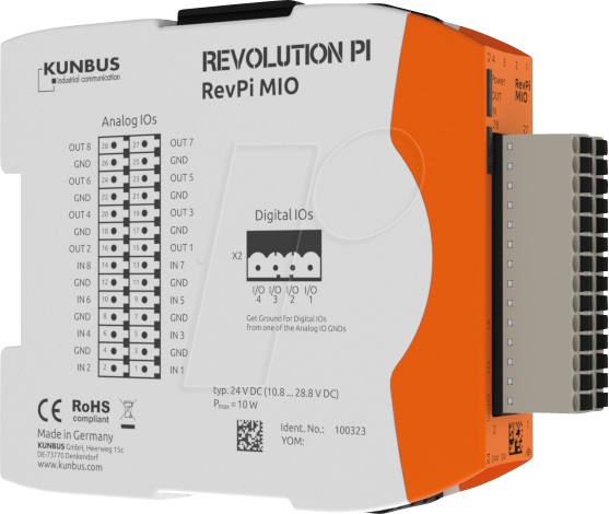 REVPI MIO - RevPi MIO - Analoges und digitales E/A-Modul