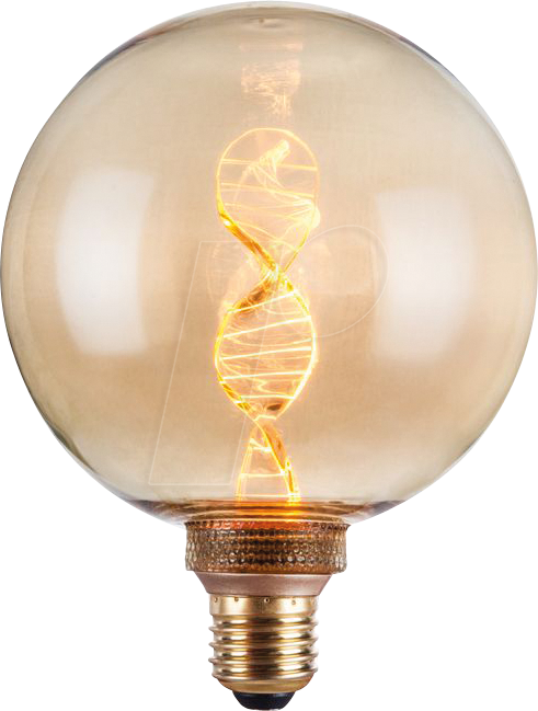 SCHI L270112505 - LED-Lampe E27, 3,5 W, 110 lm, 1800 K, Filament, dimmbar