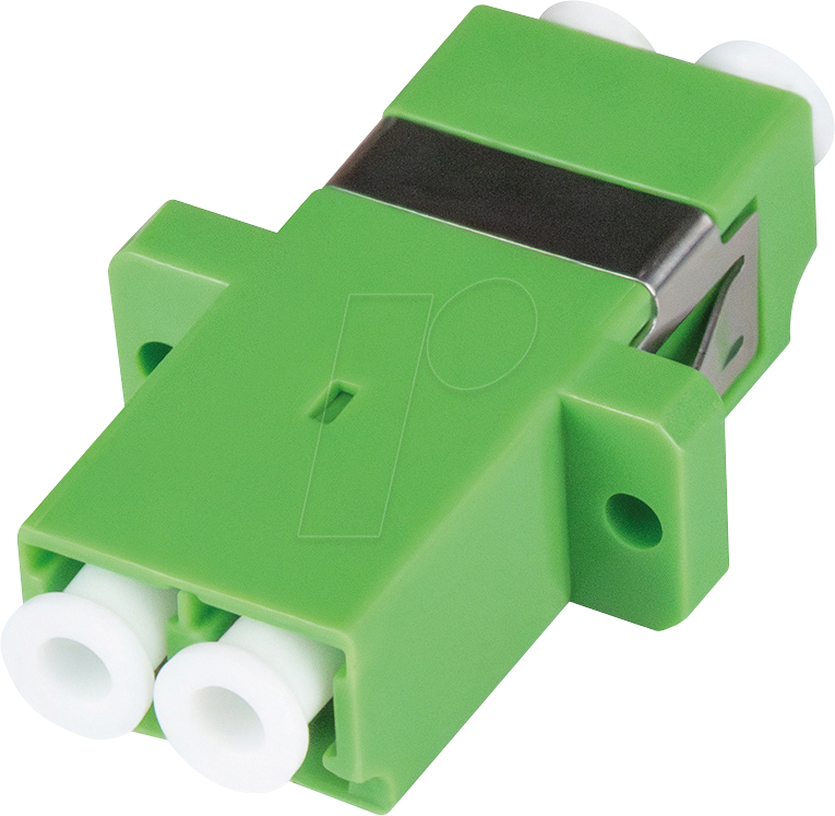 DIGI DN960071APC - LWL Kupplung, LC/APC Duplex, SM, OS2, grün