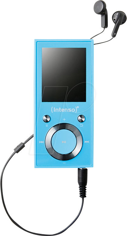 INTENSO 3717474 - MP3-Videoplayer, 16GB, Video Scooter, blau
