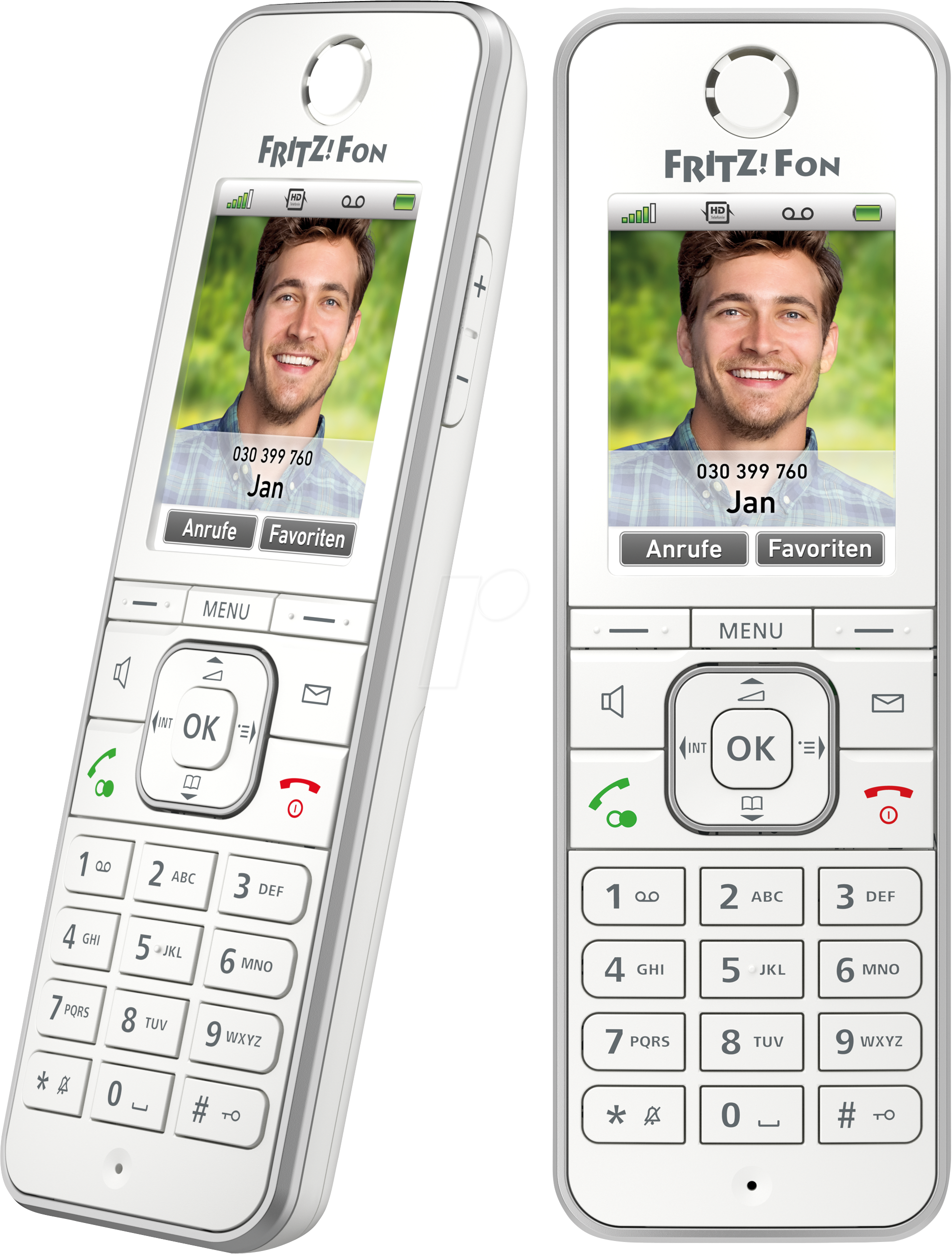 AVM FRITZFON C62 - FRITZ!Fon C6 - 2 Stück Set