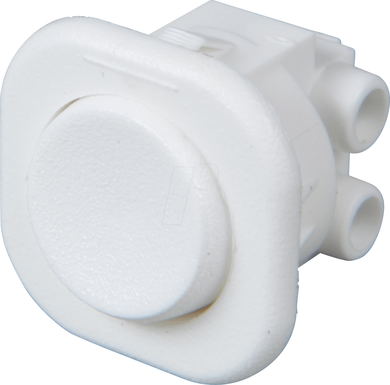 WIPPE 6AS WS - Einbau-Wippenschalter, 6(2)A-250V, SK II weiß