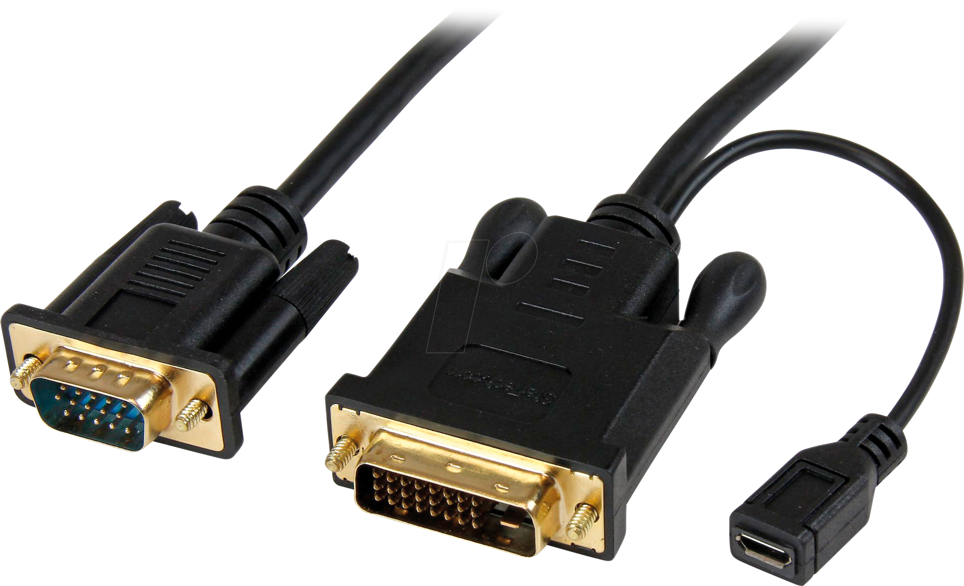 ST DVI2VGAMM6 - Kabel DVI 24+1 Stecker zu VGA Stecker, 1,8 m