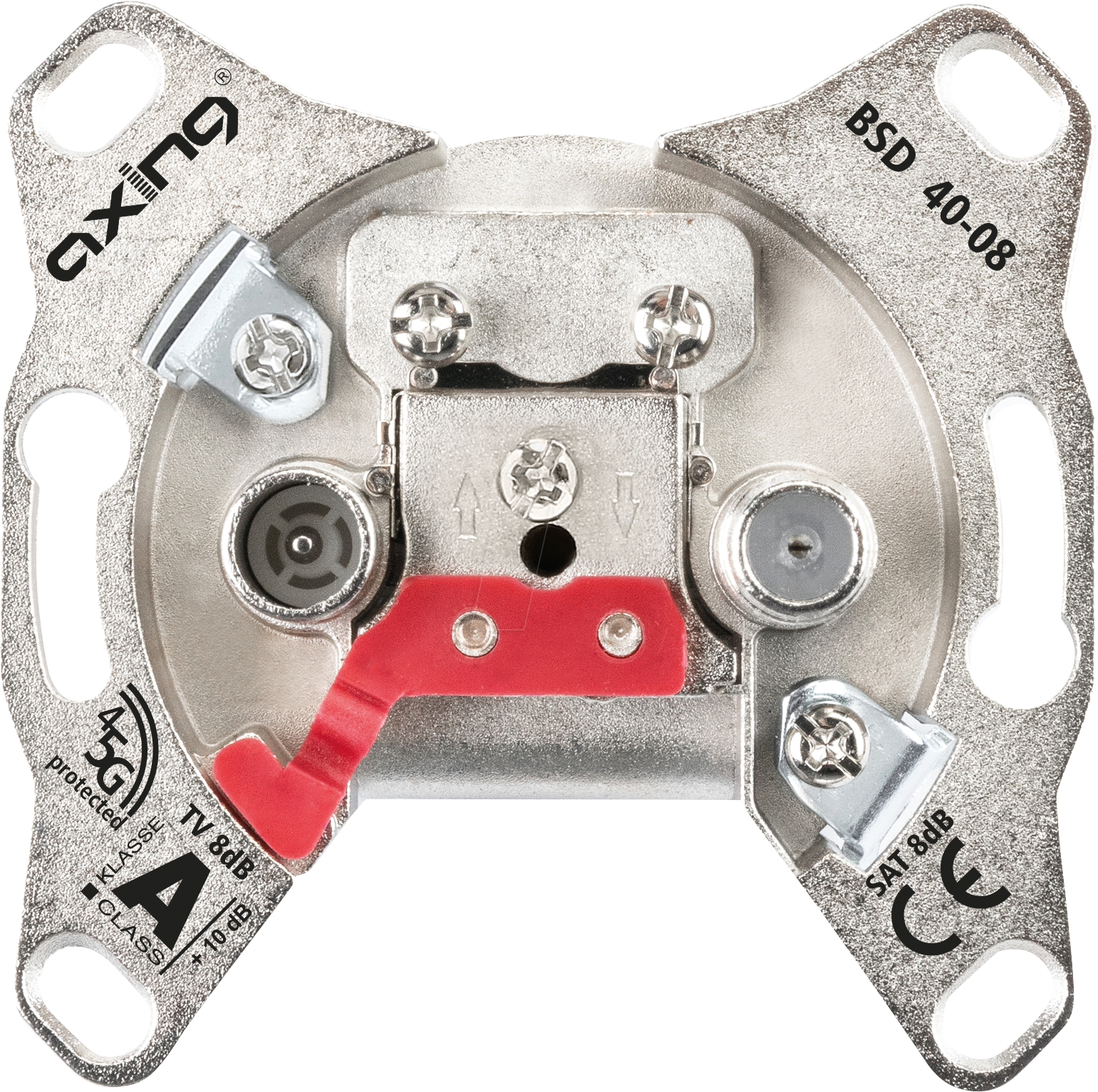 BSD40-08 - CATV/SAT-Durchgangsdose 8 dB