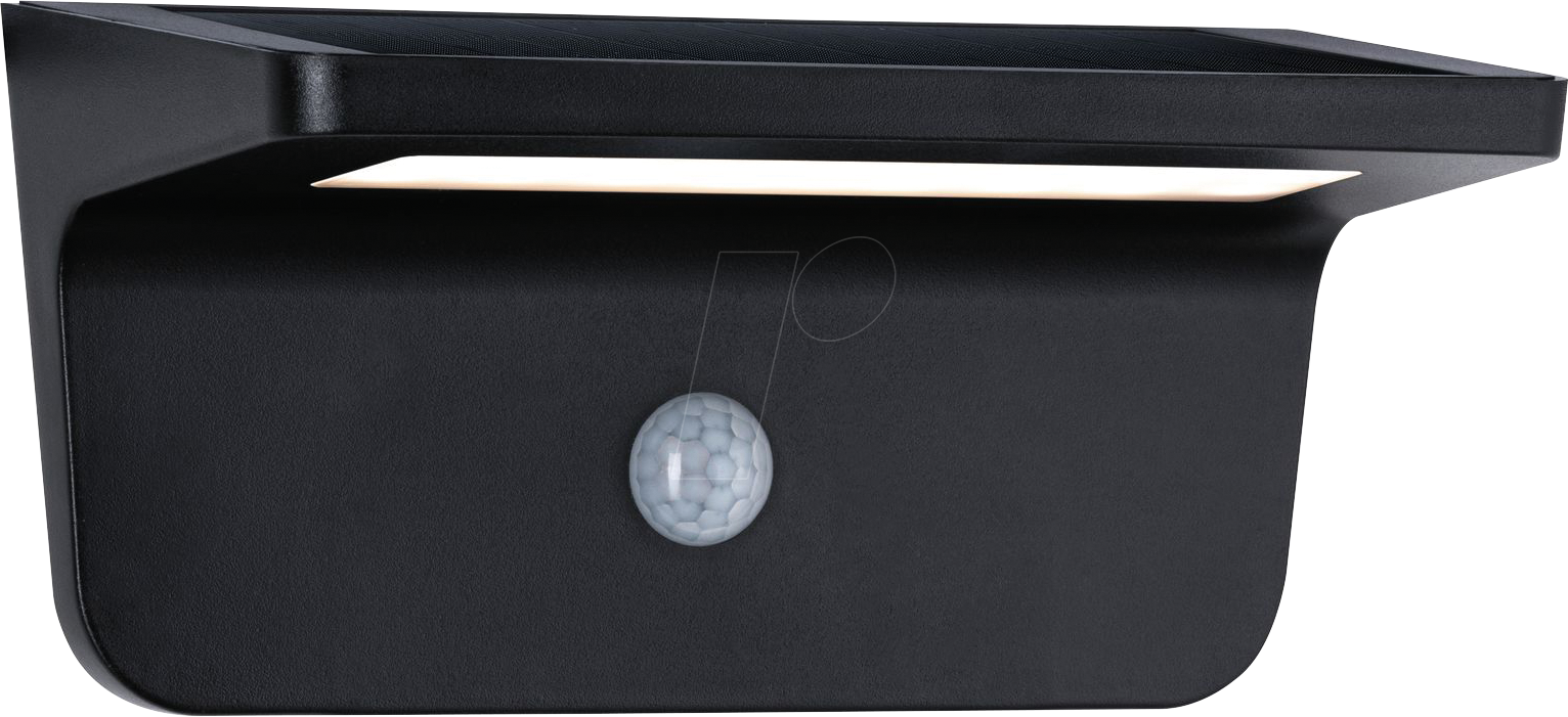 PLM 94505 - LED-Solarleuchte Solveig, mit Bewegungsmelder, anthrazit, IP44