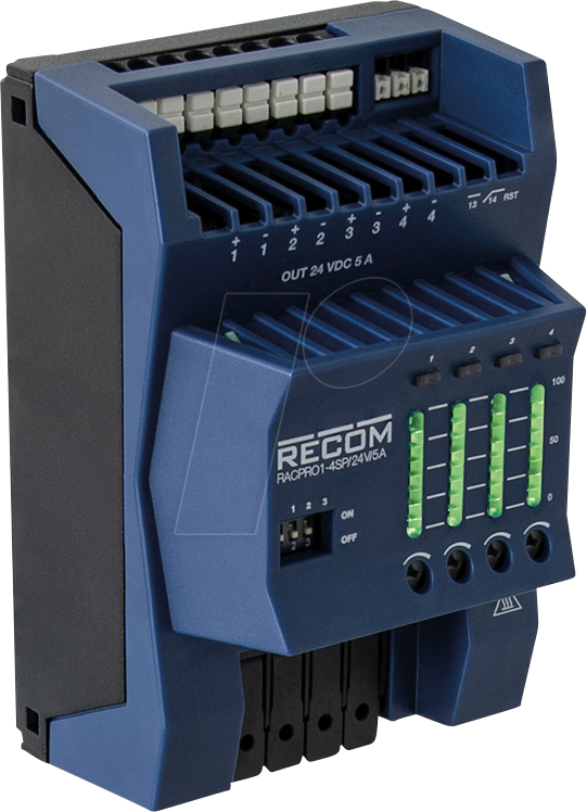 RACPRO1-24V-10A - Schaltnetzteil, Hutschiene, 240 W, 24 V, 10A