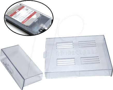 ODRO HC2 CASE TR - Gehäuse für Odroid HC2, transpartent