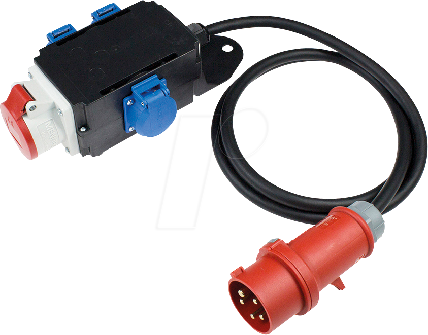 AS-SCHWABE 61520 - MIXO Stromverteiler ENZ, 16 A