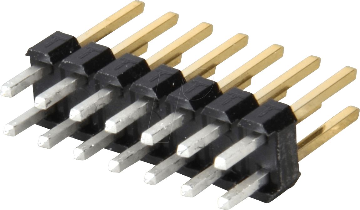 MPE 087-2-014 - Stiftleisten 2,54 mm, 2X07, gerade