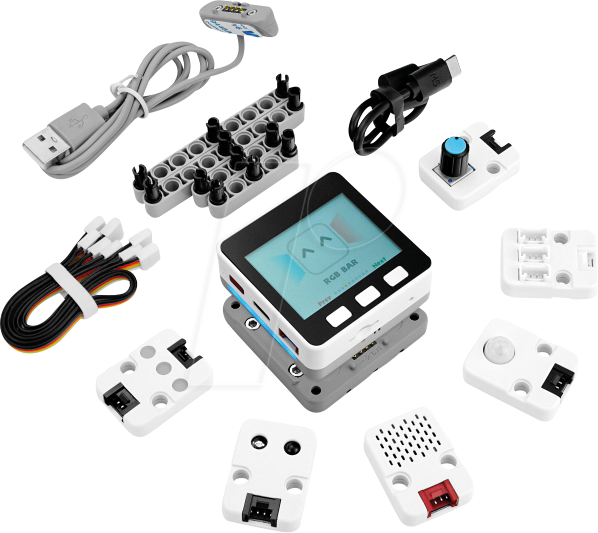 M5S K006-V27 - Entwicklungskit M5GO, IoT Starter Kit, V2.7