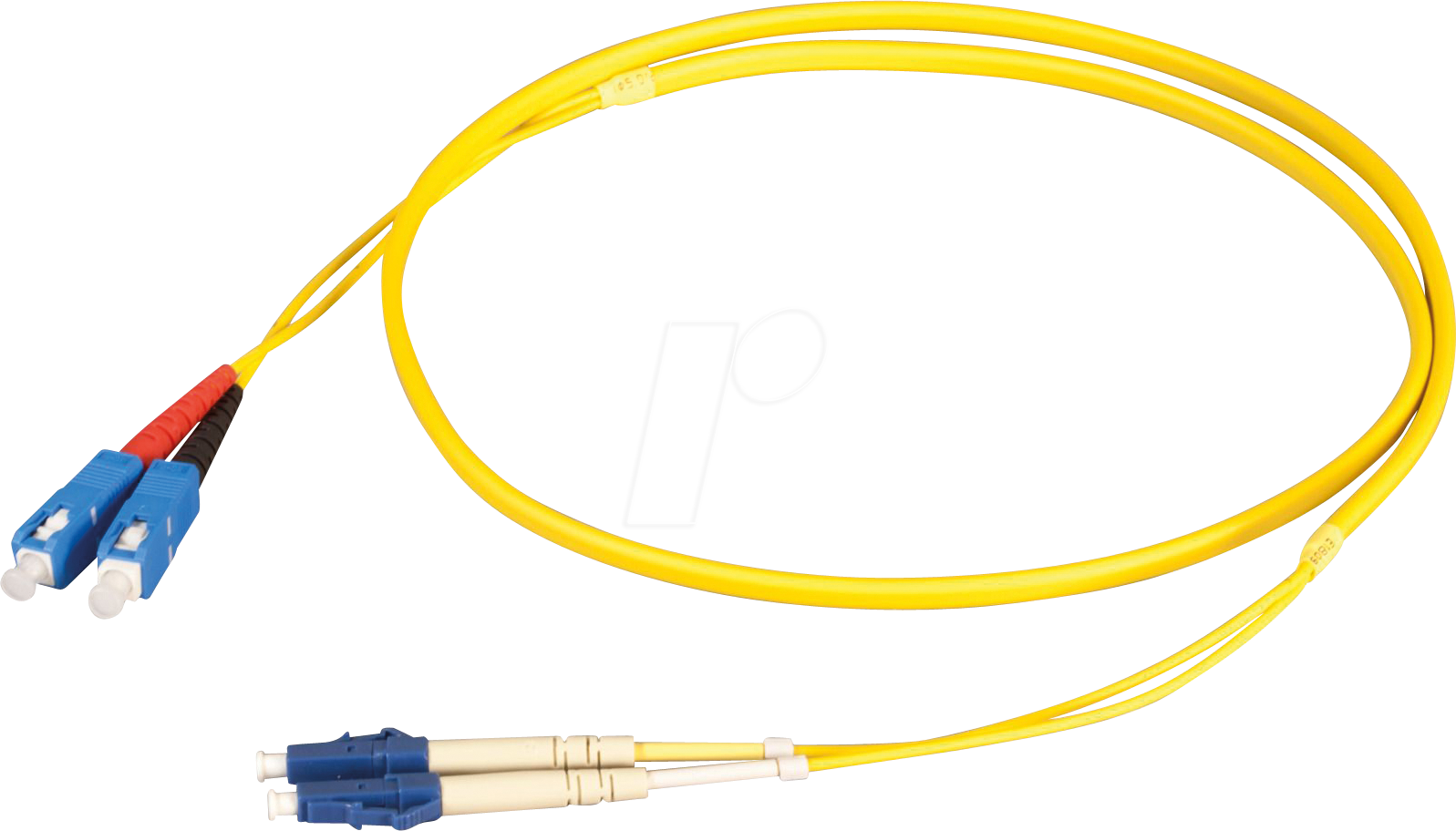 Thumbnail - EFB O0360FT.20 - Duplex Jumper LC-SC, OS2, gelb, 20 m