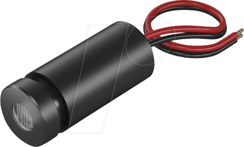 PICO 70100013 - Punkt Lasermodul, rot, 650 nm, 3 VDC, 11x25 mm, Klasse 3B