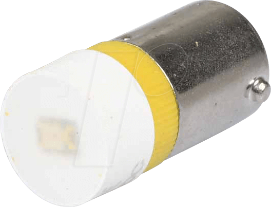 MWCB 22129 - Reflektor-LED, BA9s, gelb, 12 V, 120 mcd, Ø9,7 mm, 160°