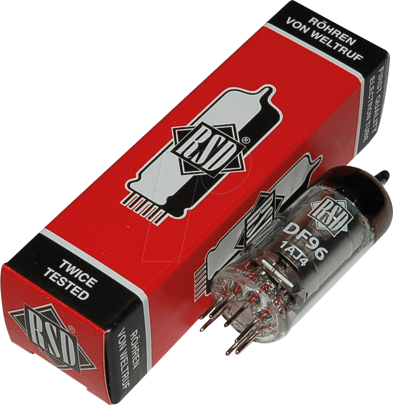 TUBE DF96 - Elektronenröhre, Pentode, Miniatur, 7-pol