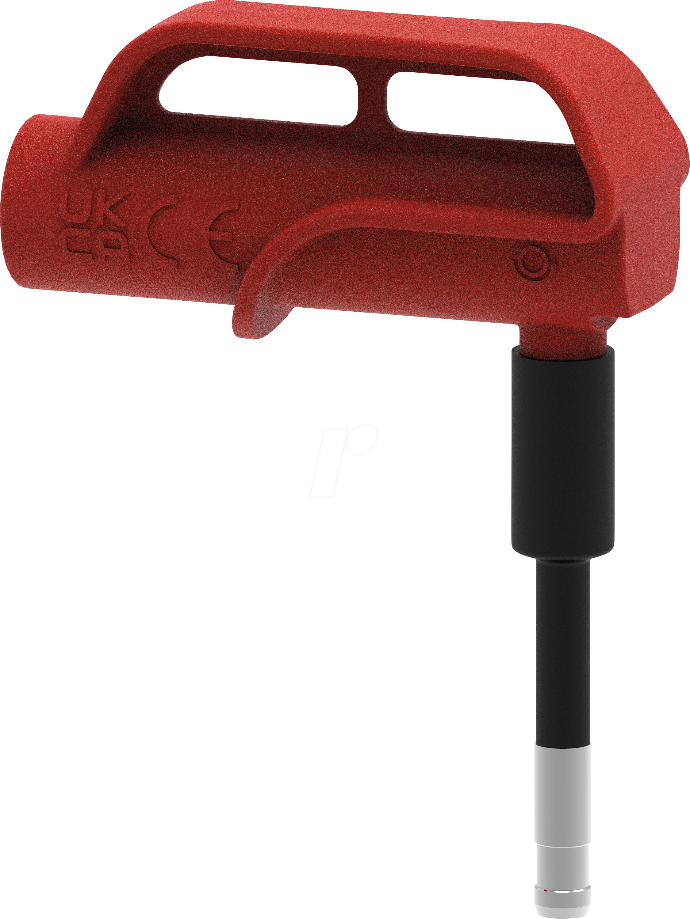 PJP MGP4_0-CII-R - Magnetische Winkeladapter, 4 mm, rot, 4 A