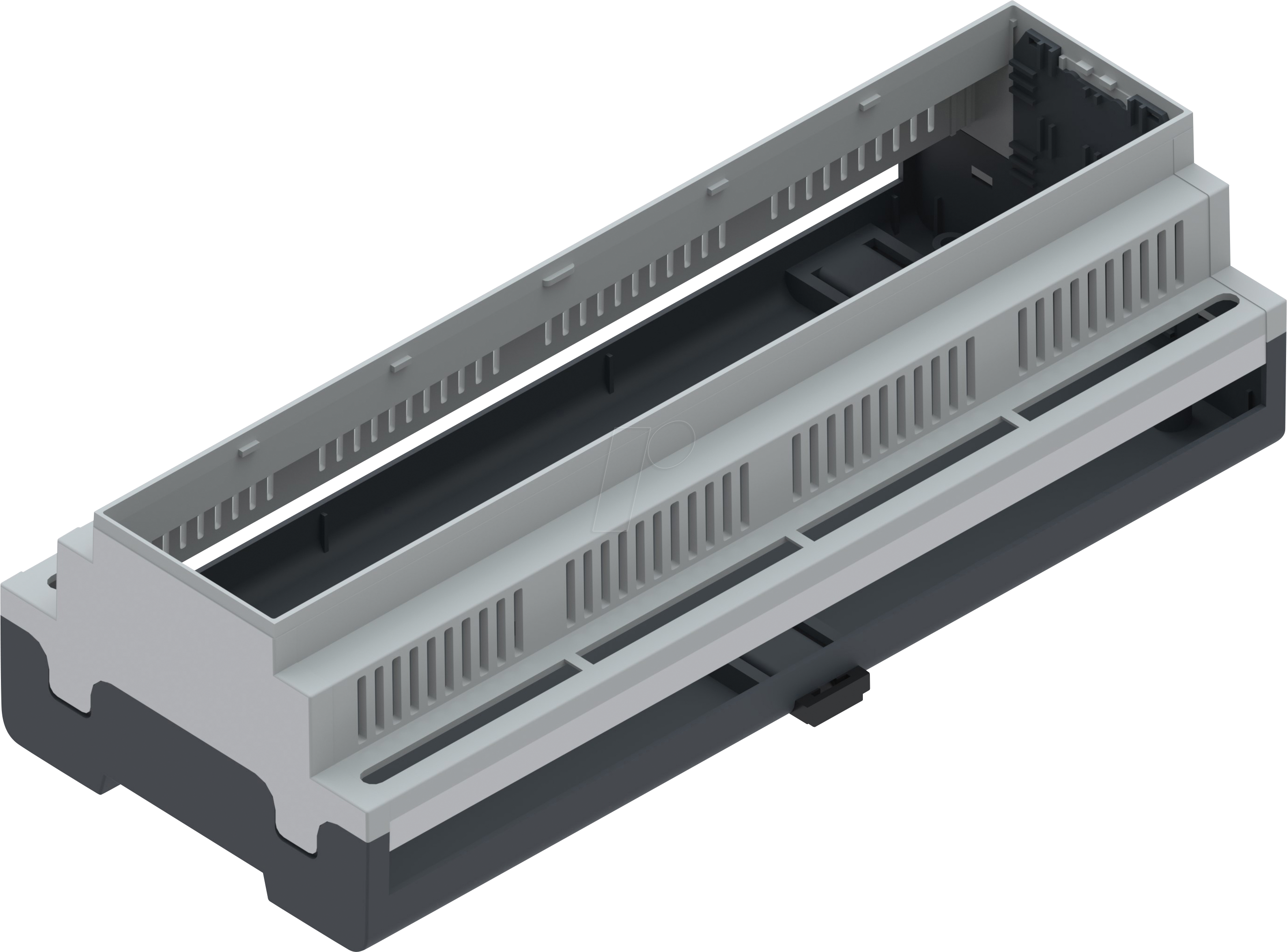 APRA 449-380-65 - Leergehäuse DB12, 211,8 x 90 x 58 mm, für Klemmen, offen