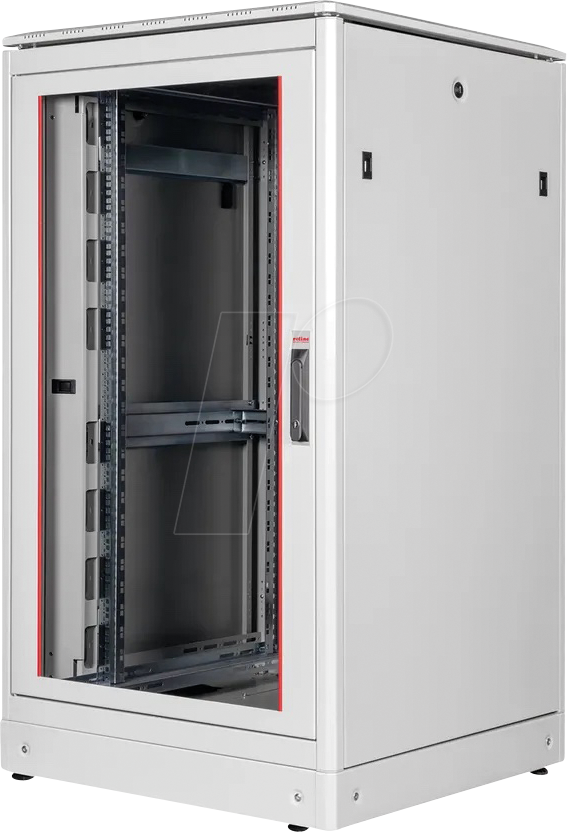 ROLINE 26210055 - 19'' Netzwerkschrank, 26 HE, 800mm Tiefe, grau