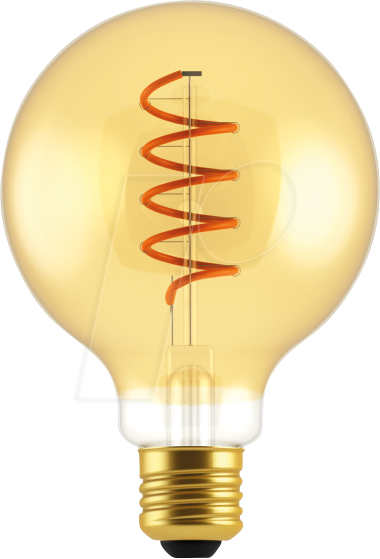 BLULAXA 49075 - LED-Lampe E27, 5 W, 250 lm, 1800 K, Filament