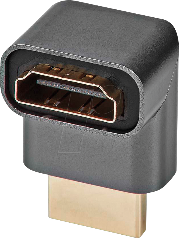 N CVTB34902GY - Adapter, HDMI Stecker auf HDMI Buchse, 270°