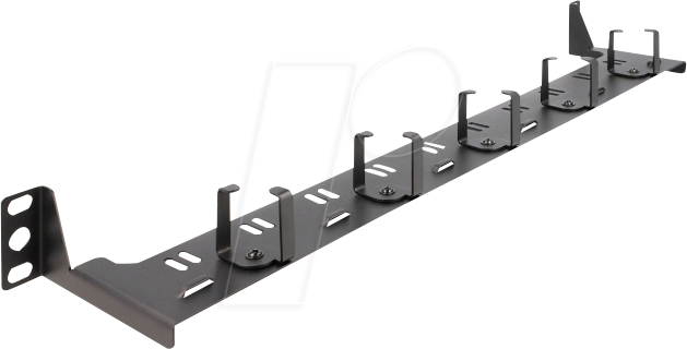 DELOCK 66942 - 19'' LWL Rangierpanel, 1 HE, schwarz