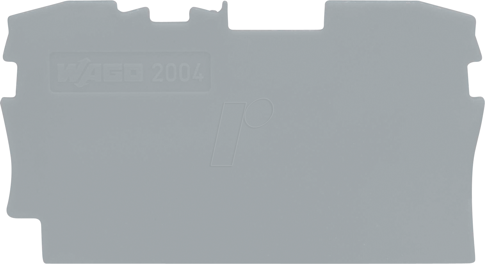 WAGO 2004-1291 - Abschluss- und Zwischenplatte für WAGO 2004-12