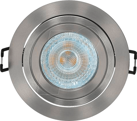 GL 4320 - Deckeneinbauring, rund, schwenkbar, Alu