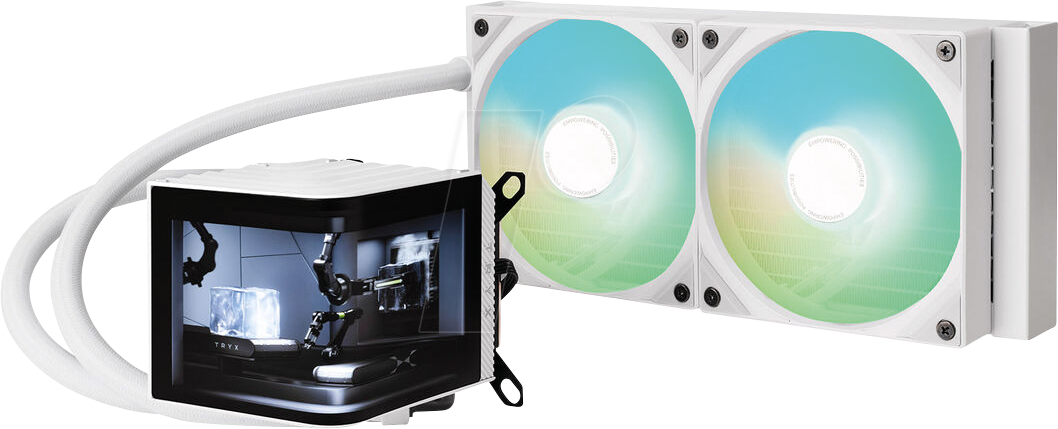 TRYX 650056 - TRYX PANORAMA AiO, ARGB, 240 mm, weiß