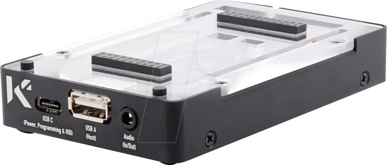 KKSB CASE GIGAR1 - Gehäuse für Arduino Giga R1 WiFi, Alu, schwarz