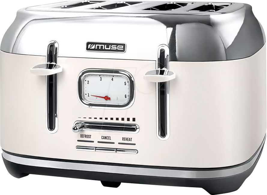 MUSE MS-131 SC - MUSE Edelstahl-Toaster beige MS-131 SC