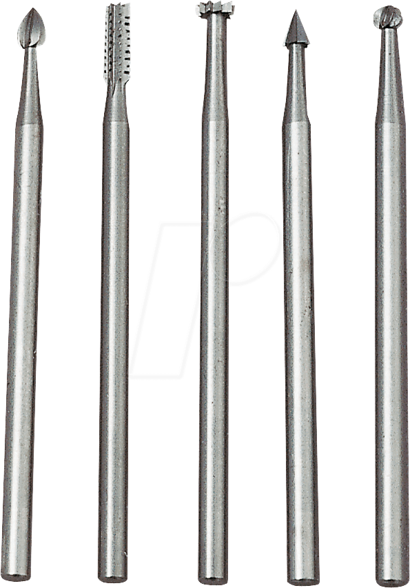 PROXXON 28710 - Frässtiftset, 2,3 mm, 5-teilig