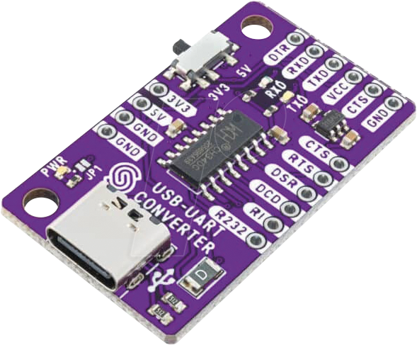 DEBO USBC2UART - Entwicklerboards - USB-C Buchse auf UART, CH340
