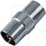 LEDINO IEC 02 - IEC-Verbinder Buchse - Buchse (Koaxverbinder)