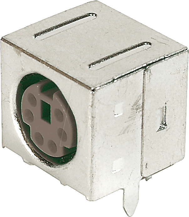 EB-DIOS M04 - 4-pol. Mini-DIN-Buchse, vollgeschirmt